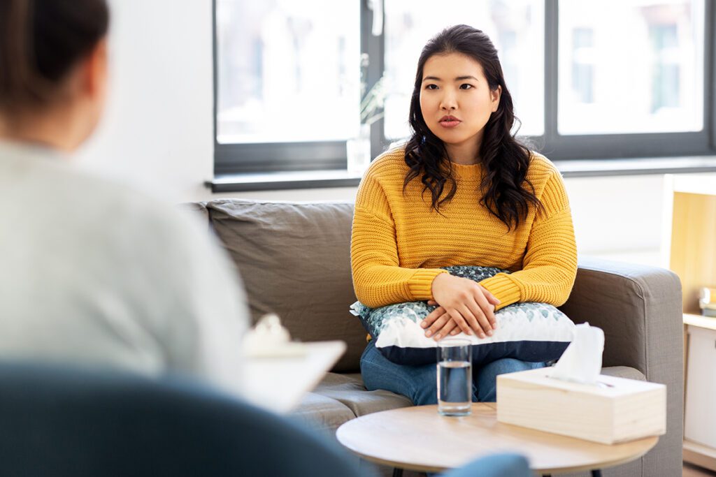 a woman participates in a roxicodone abuse treatment program