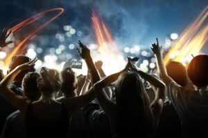 individuals in a packed club may be on all sorts of party drugs